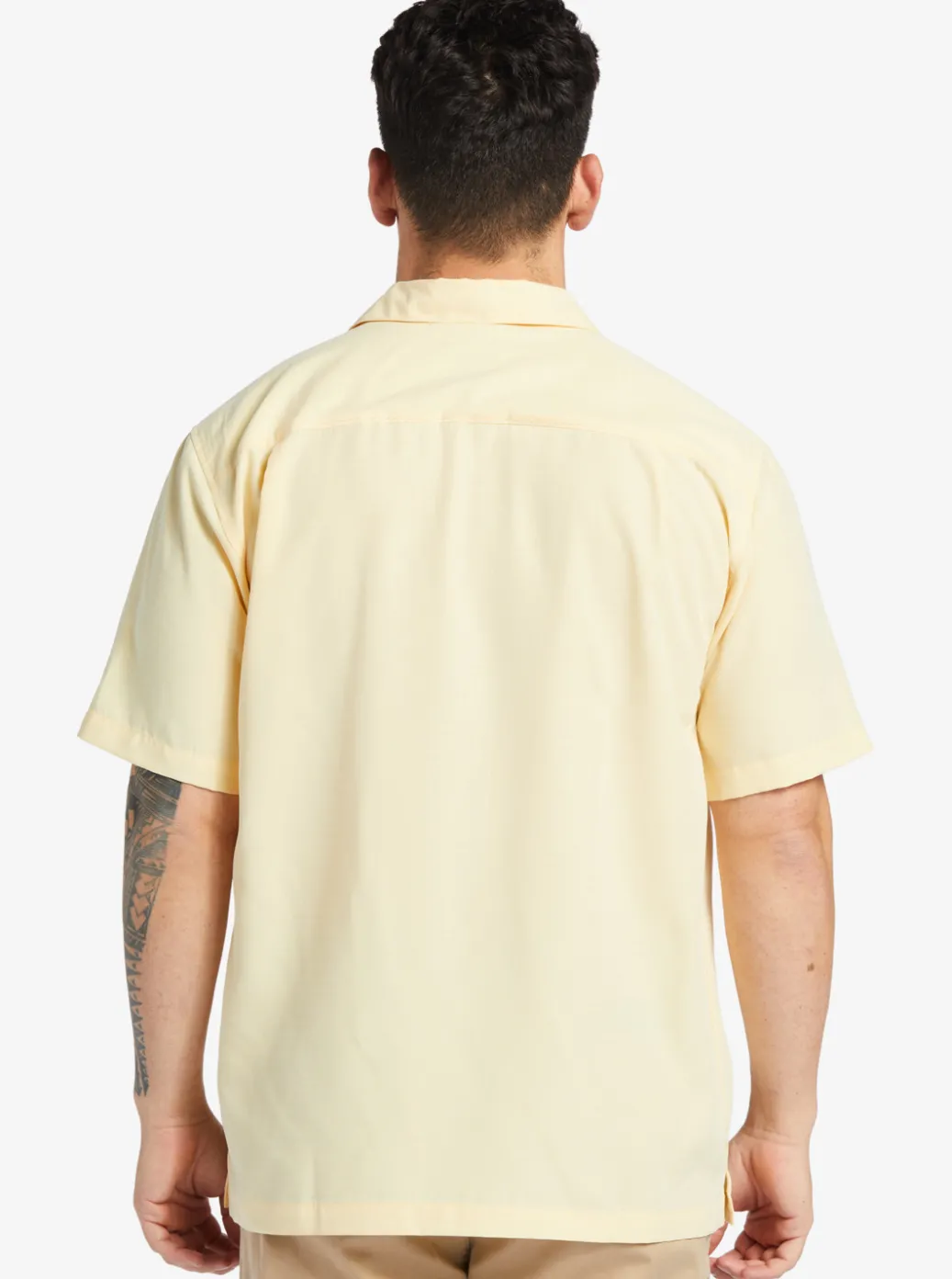 Sale Quiksilver Waterman Centinela Premium Anti-Wrinkle Shirt Double Cream Centinella