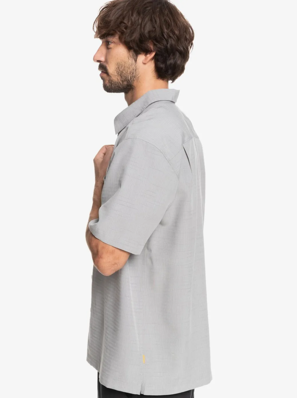 Cheap Quiksilver Waterman Centinela Premium Anti-Wrinkle Shirt Flint Gray Centinella