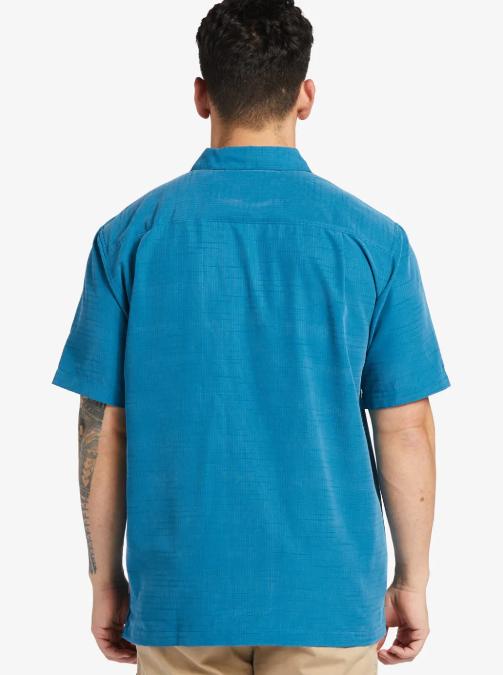 New Quiksilver Waterman Centinela Premium Anti-Wrinkle Shirt Seaport Centinella