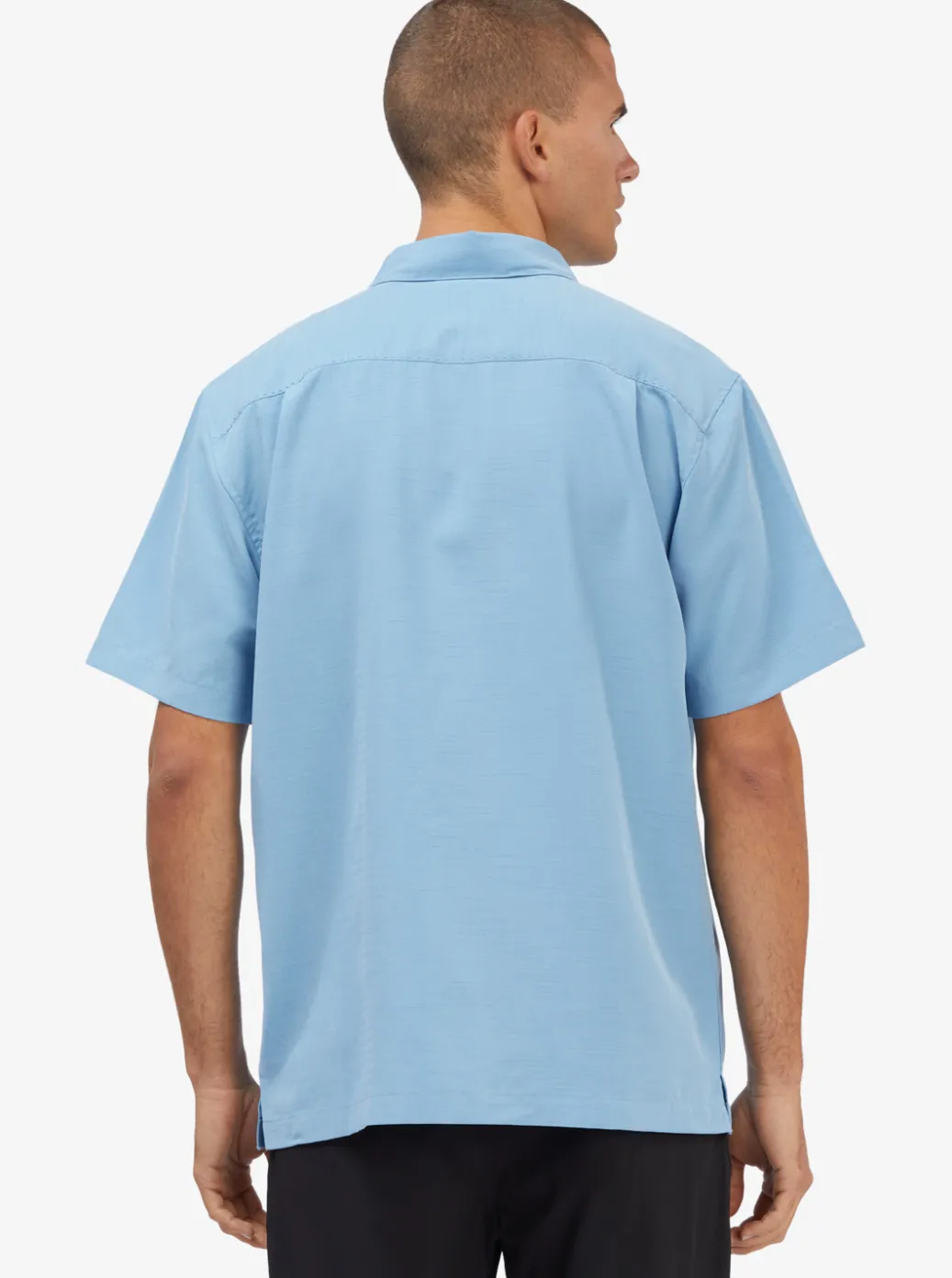 Fashion Quiksilver Waterman Centinela Premium Anti-Wrinkle Shirt Dusk Blue Centinella