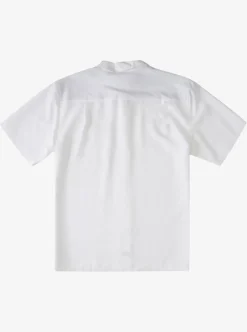 Store Quiksilver Waterman Centinela Premium Anti-Wrinkle Shirt White Centinella