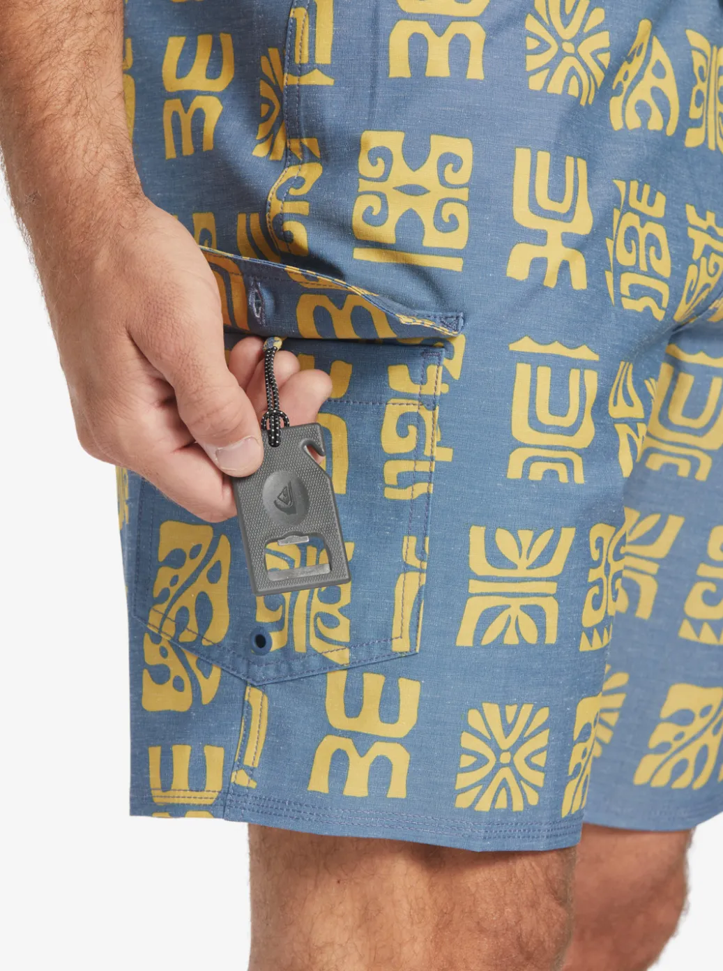 Shop Quiksilver Waterman Channel Paddle 20" Boardshorts Ensign Blue Channel Paddle Bs