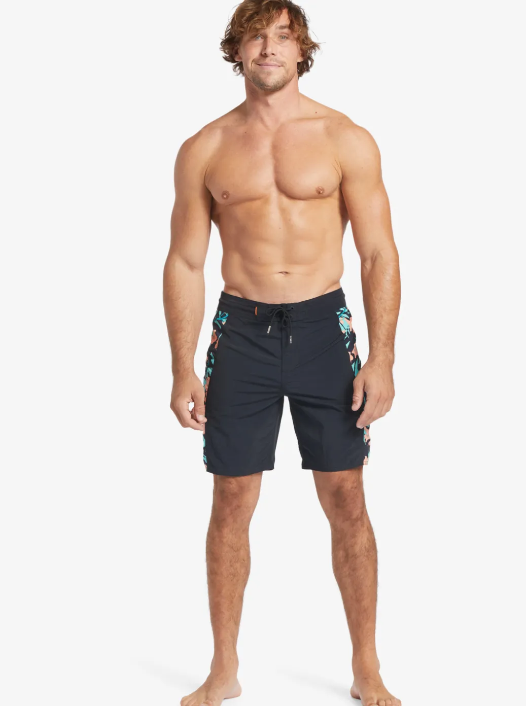 Hot Quiksilver Waterman Cliffside Solid 19" Boardshorts Black