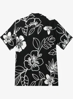 New Quiksilver Waterman Cruise Town Woven Shirt Black Cruise Town