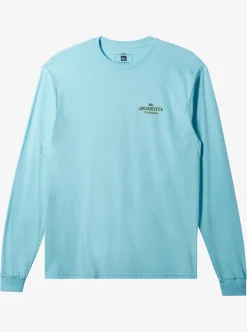 Best Quiksilver Waterman Dorado Magic Long Sleeve T-Shirt Gulf Stream