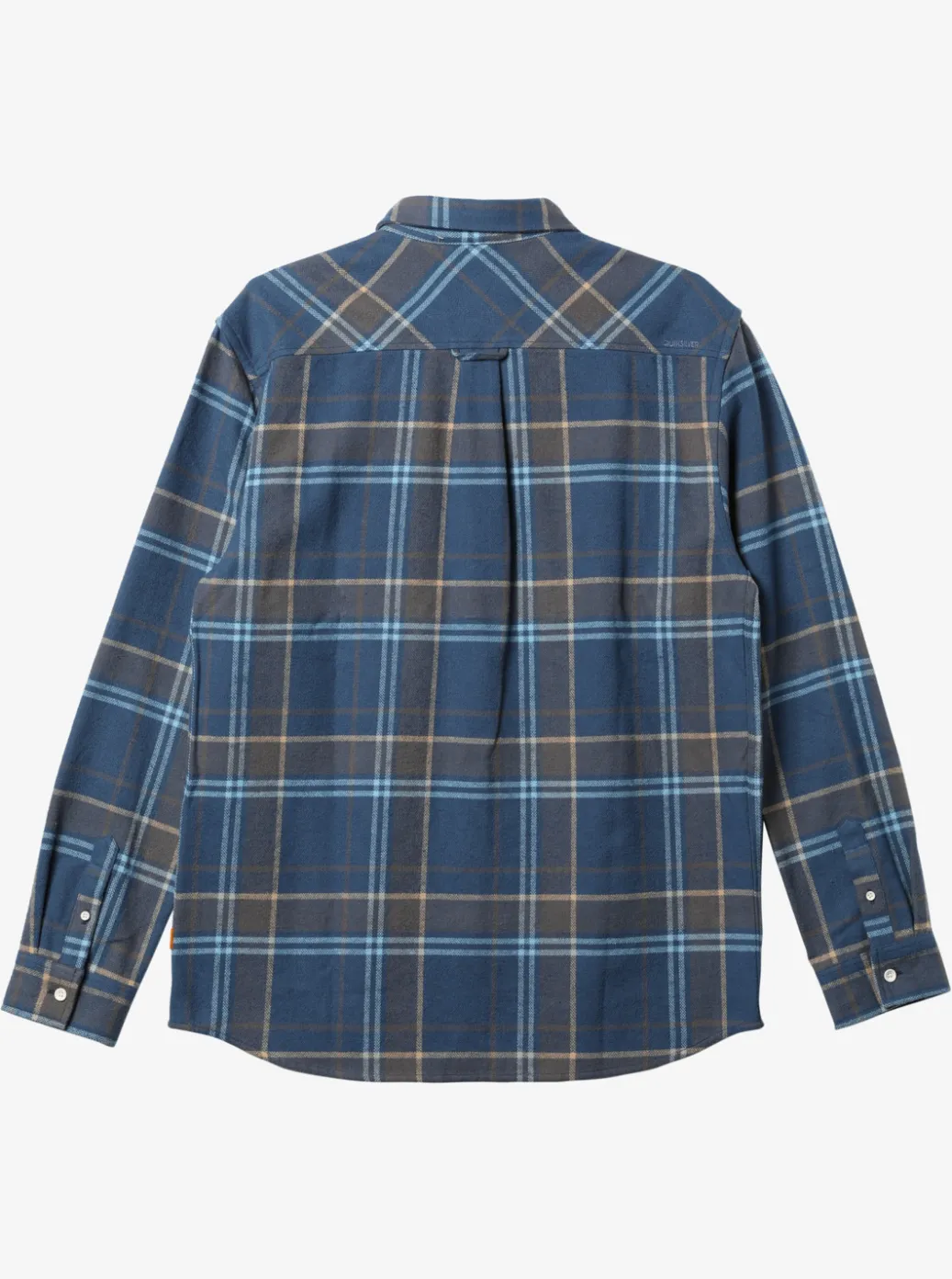 Discount Quiksilver Waterman Lower Ridge Flannel Long Sleeve Top Ensign Blue Lower Ridge