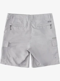 Outlet Quiksilver Waterman Maldive Atoll Cargo 20" Shorts Sharkskin