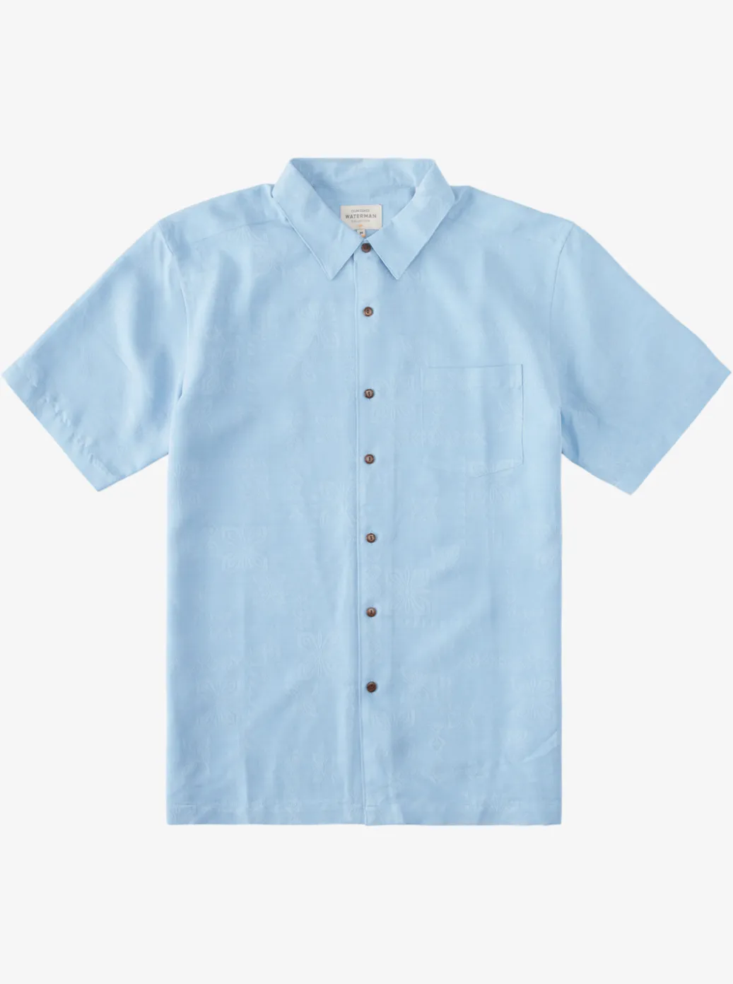 Flash Sale Quiksilver Waterman Manele Bay Short Sleeve Shirt Dusk Blue