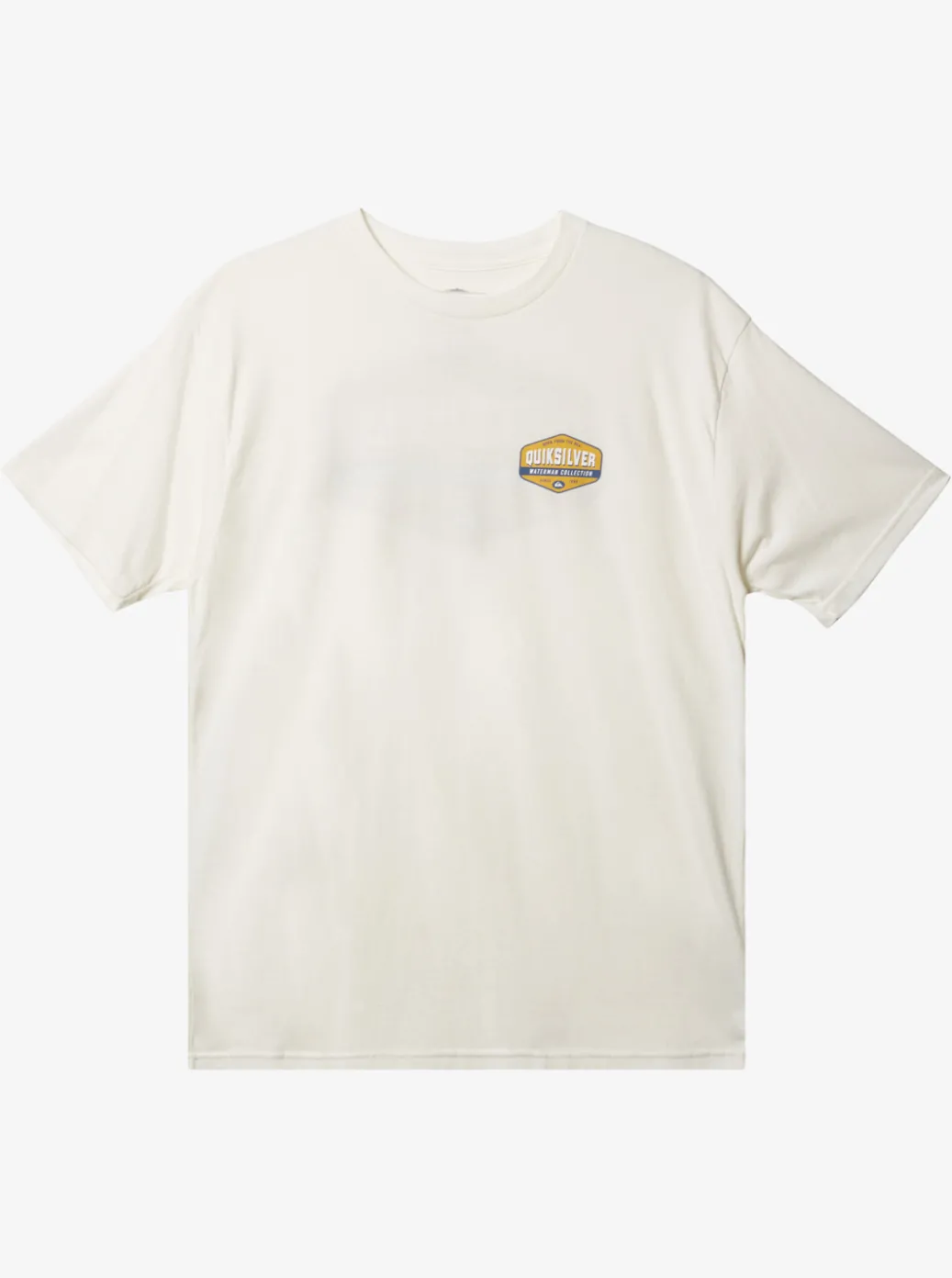 Cheap Quiksilver Waterman Morning Session T-Shirt Snow White