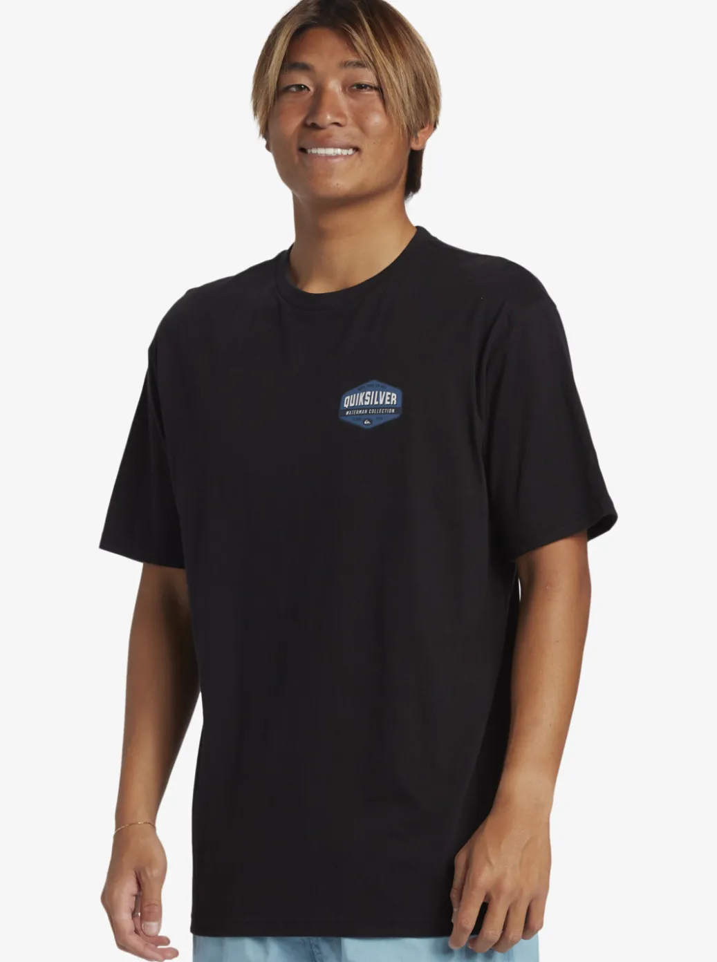 Discount Quiksilver Waterman Morning Session T-Shirt Black
