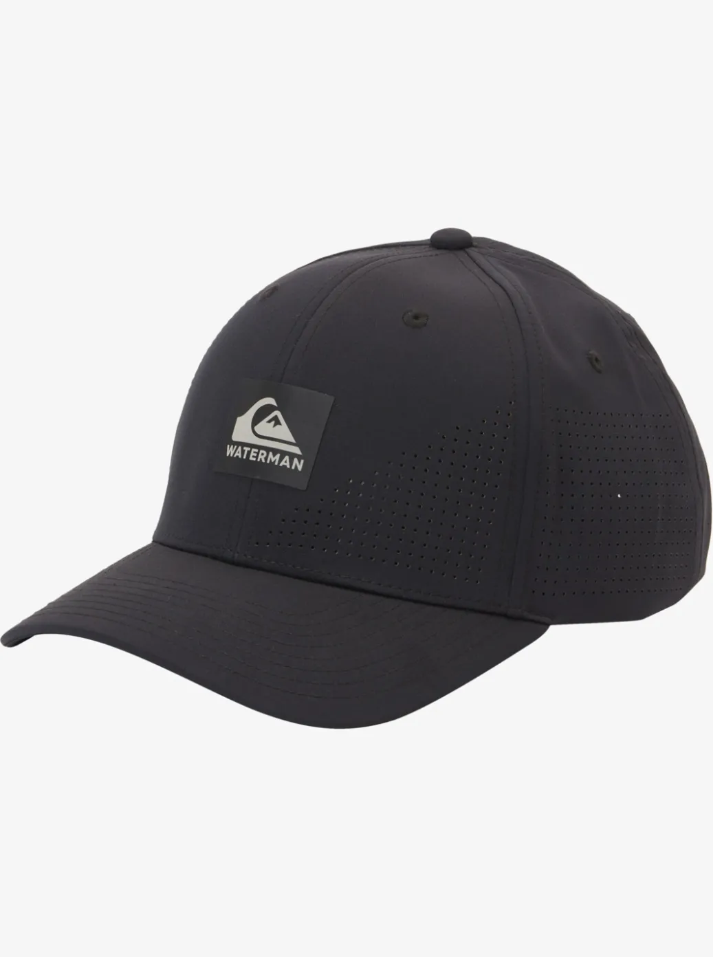 Flash Sale Quiksilver Waterman Perf Turf Snapback Hat Black