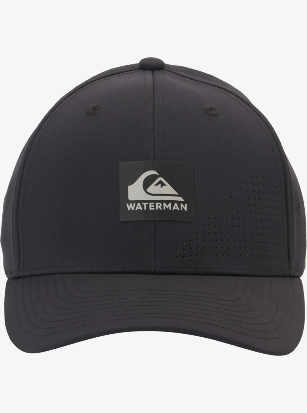 Flash Sale Quiksilver Waterman Perf Turf Snapback Hat Black