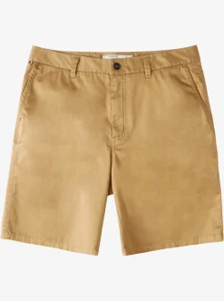 Fashion Quiksilver Waterman Secret Ocean 20" Chino Shorts Dull Gold