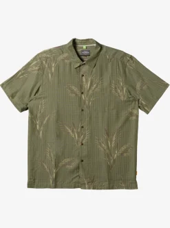 Cheap Quiksilver Waterman Skipped Out Woven Shirt Dusty Olive Skipped Out