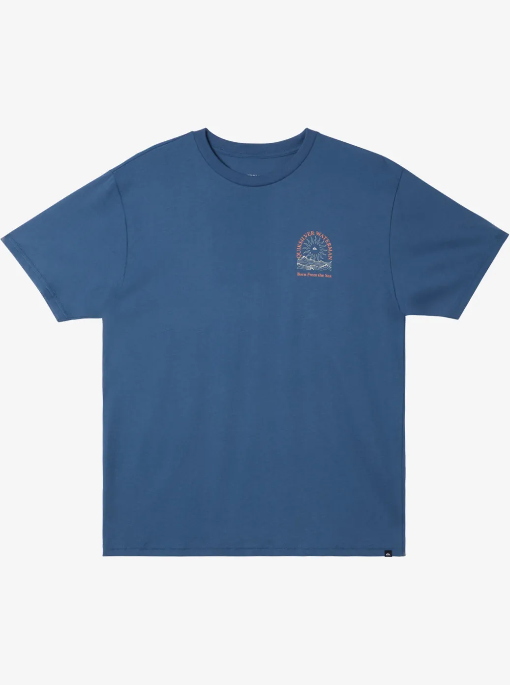 Flash Sale Quiksilver Waterman Summer Solstice Qt-Shirt Ensign Blue