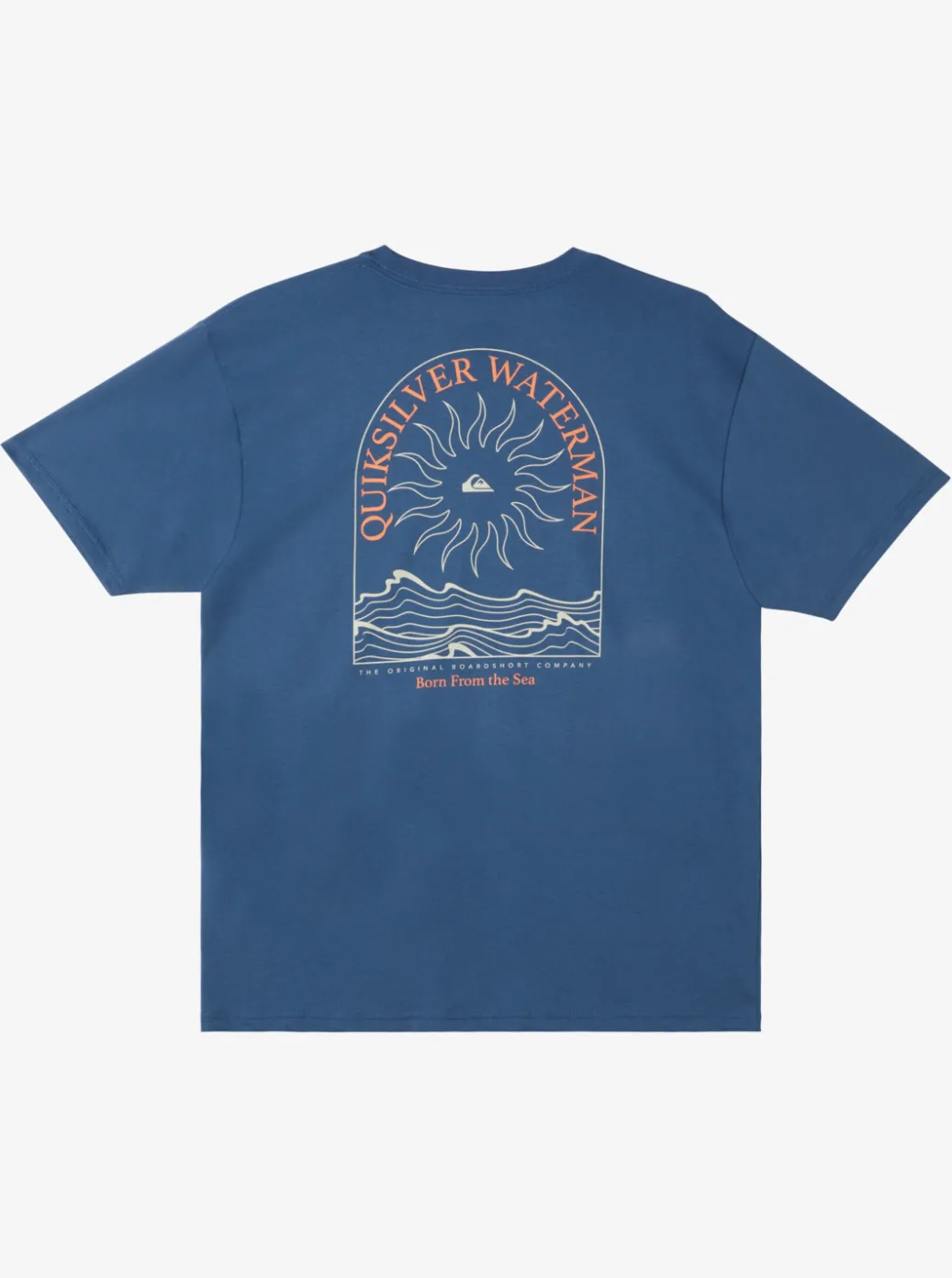 Flash Sale Quiksilver Waterman Summer Solstice Qt-Shirt Ensign Blue