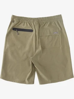 Sale Quiksilver Waterman Suva 20" Amphibian Boardshorts Dusty Olive