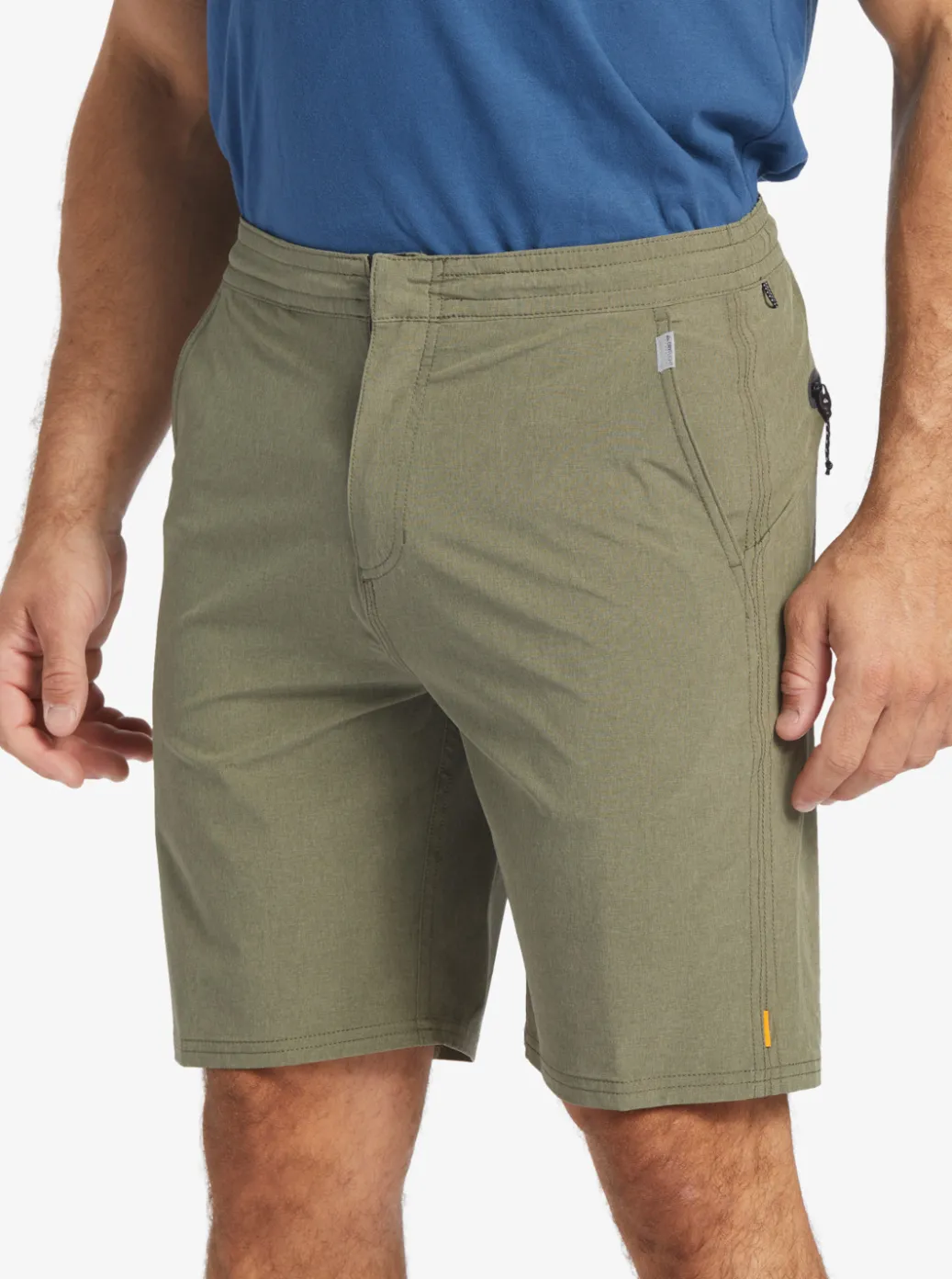Sale Quiksilver Waterman Suva 20" Amphibian Boardshorts Dusty Olive
