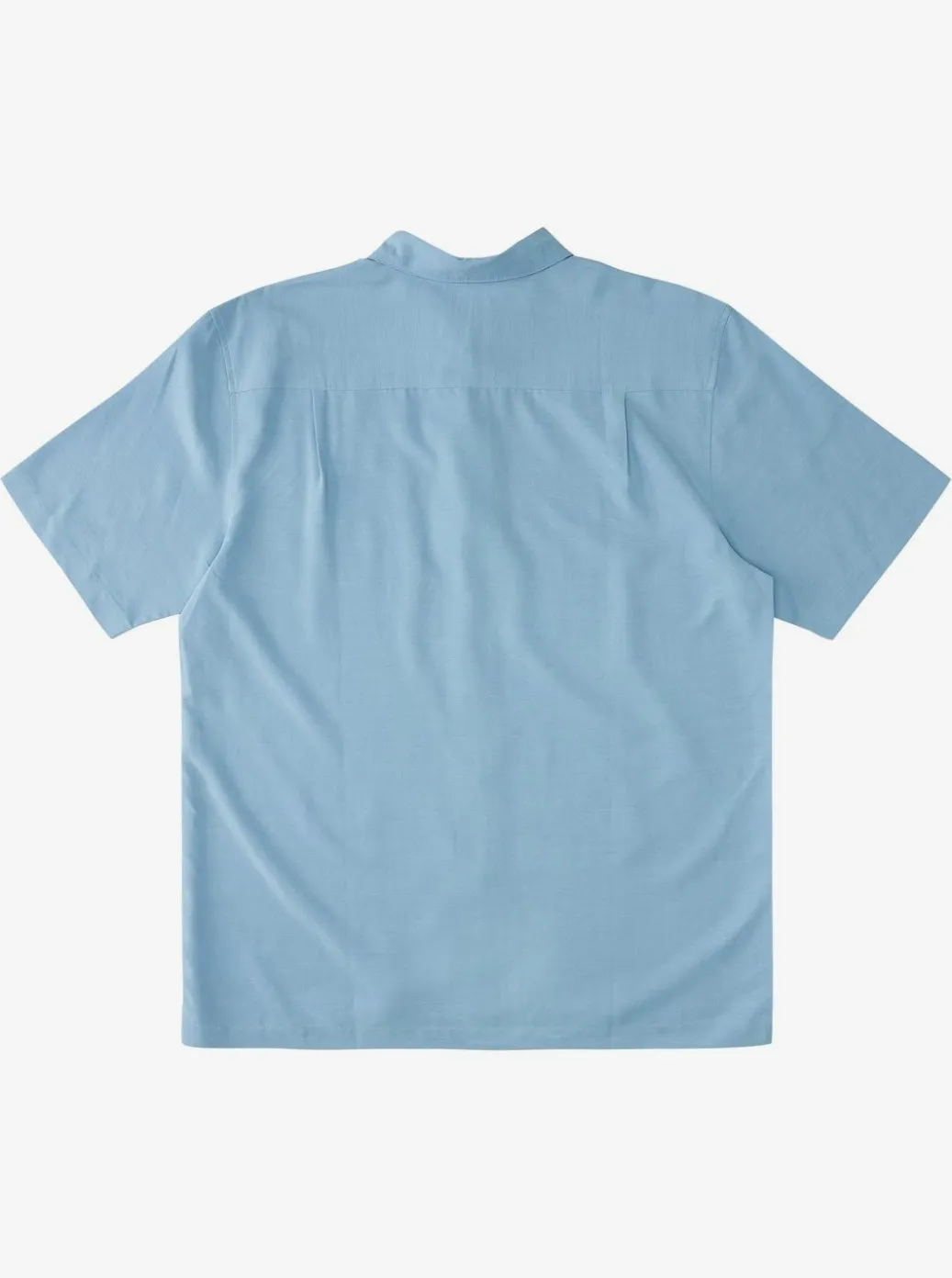Outlet Quiksilver Waterman Tahiti Palms Premium Anti-Wrinkle Shirt Dusk Blue