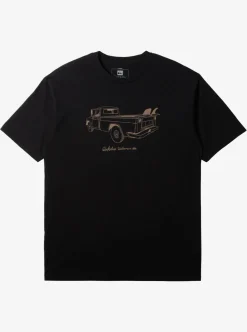 Fashion Quiksilver Waterman The Essentials T-Shirt Black