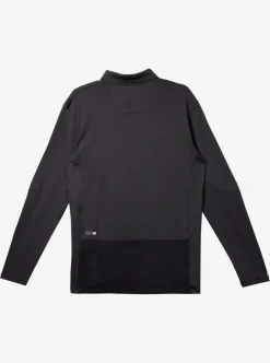 Discount Quiksilver Waterman Waterman Piscator Polo Long Sleeve Upf 50 Surf T-Shirt Black