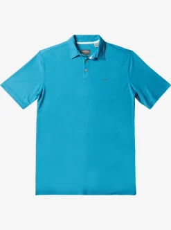 Best Quiksilver Waterman Waterpolo Short Sleeve Polo Shirt Sea Port