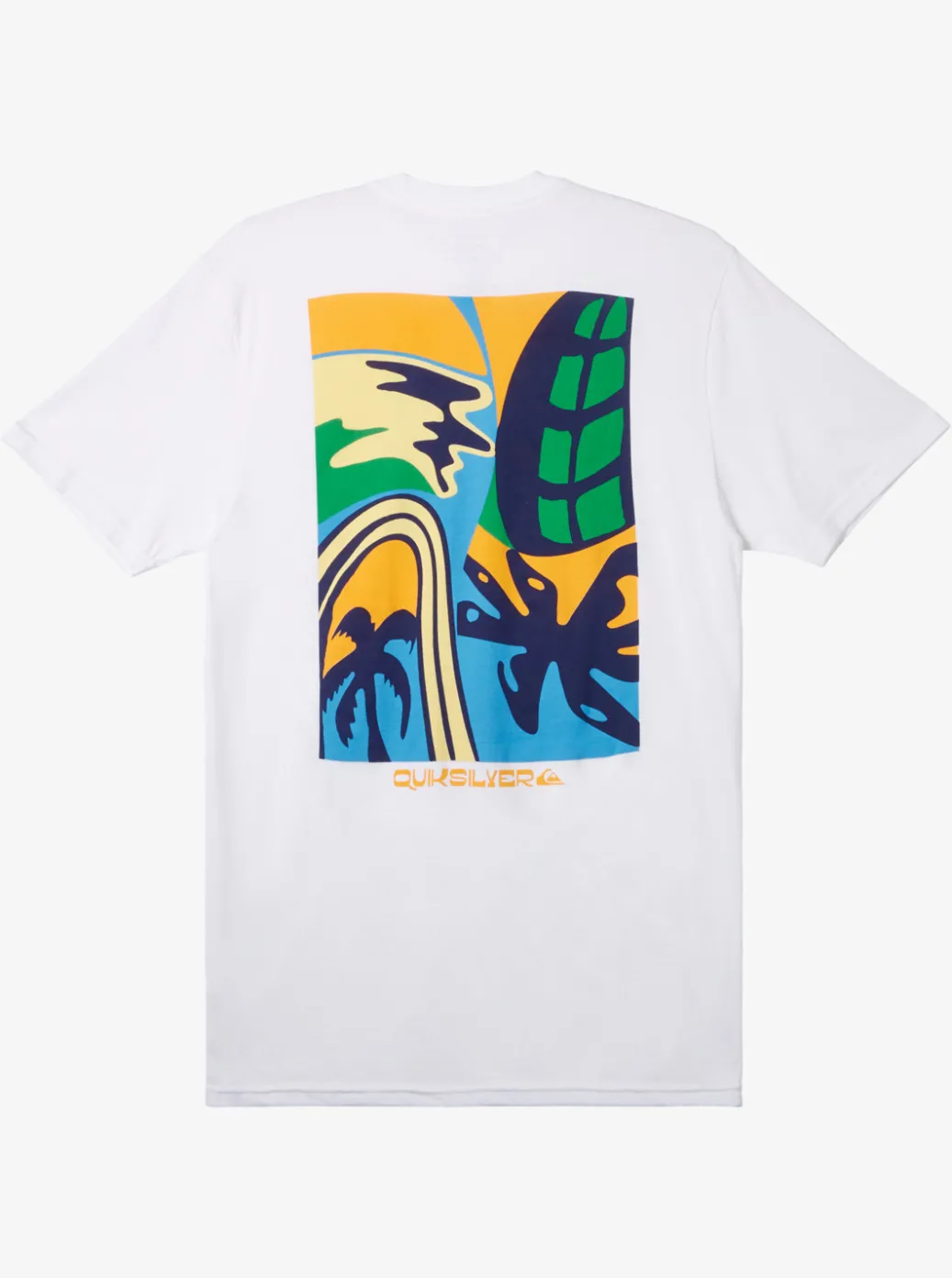Best Sale Quiksilver Weird Trip T-Shirt White