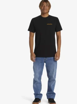 Best Sale Quiksilver Weird Trip T-Shirt Black