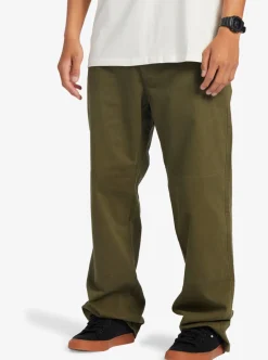 Best Quiksilver Wilde Chino Pants Grape Leaf