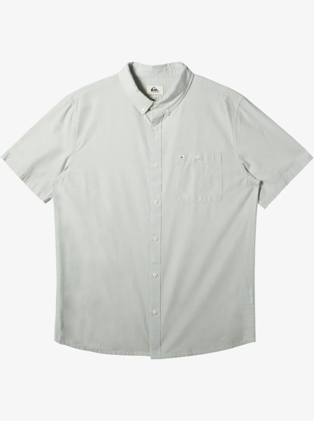 Fashion Quiksilver Winfall Short Sleeve Shirt Iceberg Green