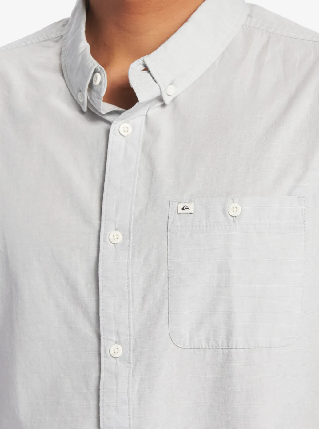 Clearance Quiksilver Winfall Short Sleeve Shirt Sleet
