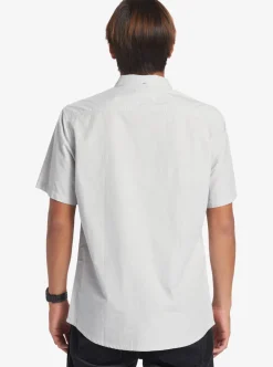 Clearance Quiksilver Winfall Short Sleeve Shirt Sleet