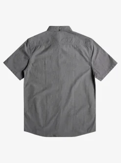 Fashion Quiksilver Winfall Short Sleeve Shirt Black