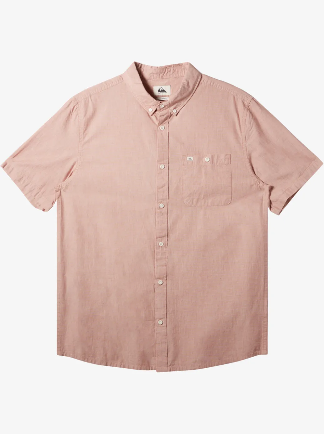 Cheap Quiksilver Winfall Short Sleeve Shirt Baked Clay