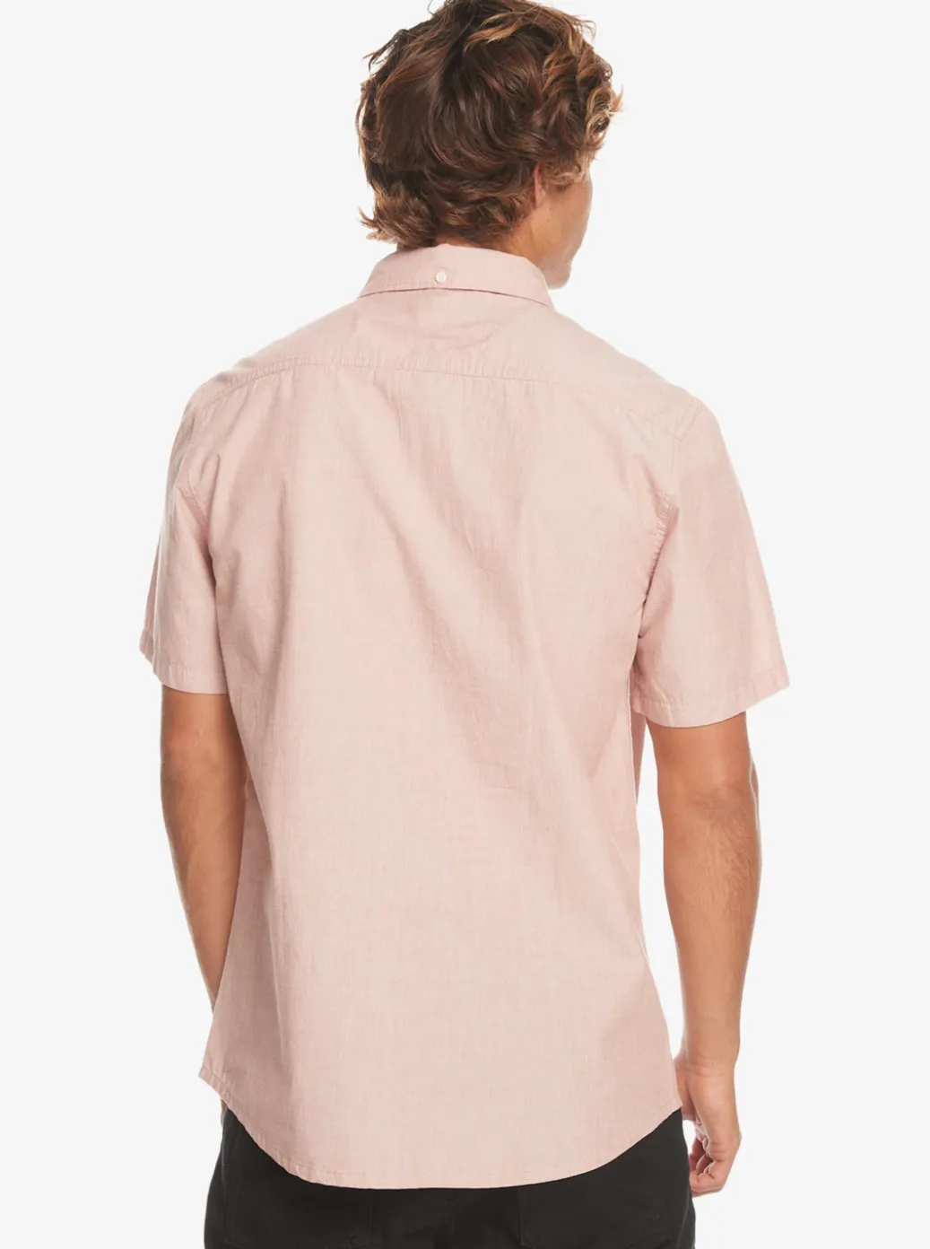 Cheap Quiksilver Winfall Short Sleeve Shirt Baked Clay